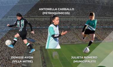Con jugadoras rosaleñas, se viene el Federal del seleccionado de fútbol femenino de la Liga del Sur