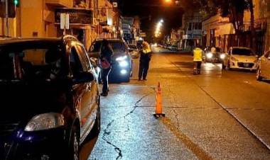 Continúan los controles de tránsito en distintos puntos de la ciudad