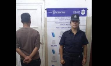 Un hombre fue detenido por incumplir tareas comunitarias