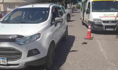 Menor de edad fue trasladada al HNPB por politraumatismos tras accidente de tránsito