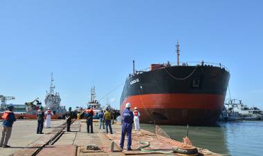 En Puerto Belgrano finalizaron los trabajos en el buque “Alianza G2”