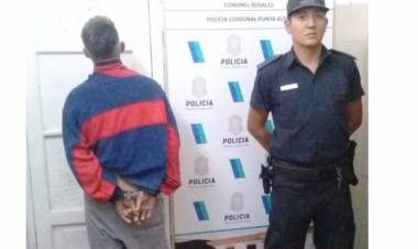 Un delincuente fue detenido por robo de mercadería