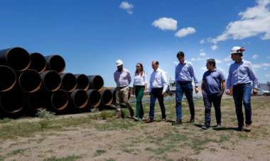 Avanza la obra para traer más crudo desde Vaca Muerta a Puerto Rosales