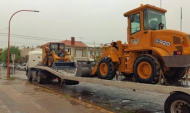 El Municipio de Coronel Rosales adquirió dos nuevas palas cargadoras para Servicios 