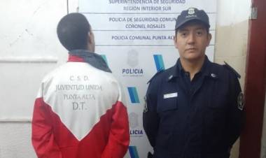 Un hombre fue demorado por posesión de autopartes