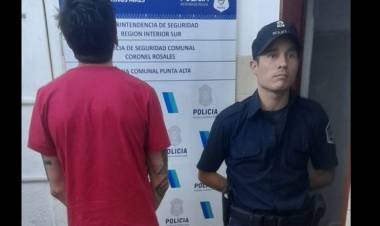 Detuvieron a un hombre en un allanamiento