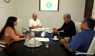 Uset recibió a las autoridades de UCIAPA para abordar temas sobre el futuro productivo del distrito 