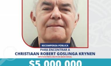 Ofrecen recompensa para dar con un prófugo investigado por abuso sexual de menores en Bahía Blanca