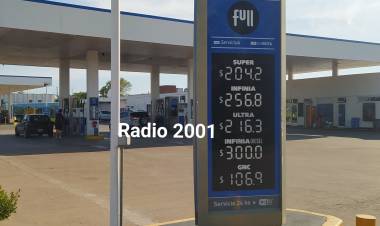 Aumentaron los combustibles una vez más, así están los valores en Punta Alta