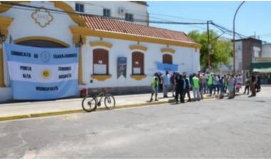 Desde el Sindicato de Trabajadores Municipales de Coronel Rosales anunciaron un paro por 48 horas