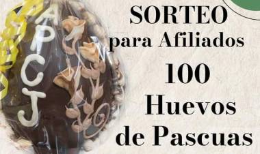 Desde APCJ informaron los 100 ganadores del Sorteo de Pascuas 2023