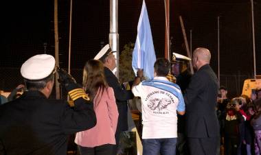 Se realizó la vigilia y acto del 2 de abril en la ciudad de Punta Alta