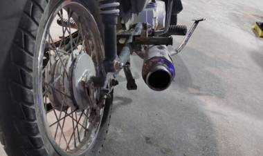 El Municipio de Coronel Rosales podrá destruir escapes modificados de motos secuestradas por ruidos molestos