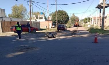 Un hombre herido tras protagonizar un accidente de tránsito