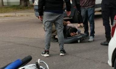 Ocurrieron dos accidentes de tránsito donde las protagonistas fueron motos