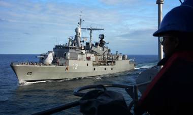 Unidades de la Flota de Mar efectuaron actividades de adiestramiento en el mar