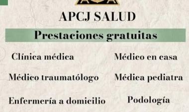 APCJ realiza prestaciones gratuitas para sus afiliados