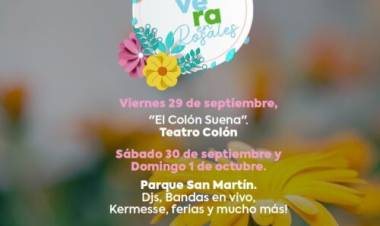 El Municipio celebrará la primavera en el Teatro Colón y el Parque San Martín con diferentes propuestas