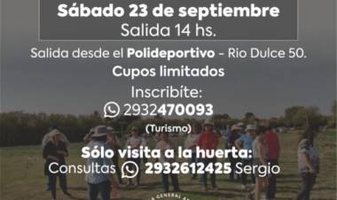El Municipio de Coronel Rosales invita a una nueva salida de cicloturismo a Villa Arias
