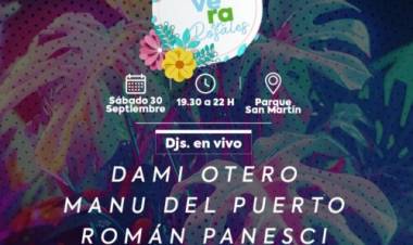 El sábado en el Parque San Martín habrá show de DJs para celebrar la primavera