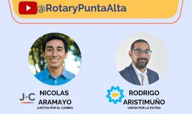 Se realizará una reunión rotaria con los candidatos a intendente de Coronel Rosales