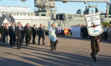 Se realizó la ceremonia por el 145 aniversario de la Flota de Mar
