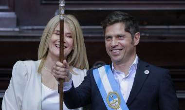Kicillof asumió su segundo mandato como gobernador de la Provincia de Buenos Aires