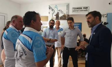 El ministro de Gobierno de la Provincia Buenos Aires visitó Coronel Rosales