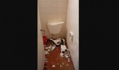 El Intendente Aristimuño denunció el vandalismo ocurrido en Arroyo Pareja 