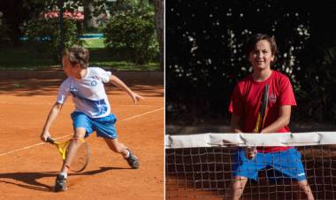 El joven tenista puntaltense Ángel Di Carlo es el número 1 del ranking en la región 10