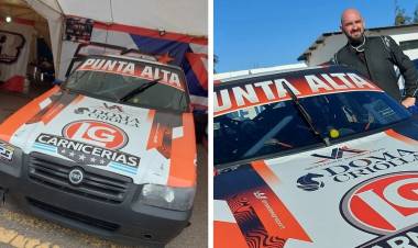 El Puntaltense Juan Pablo Izarra tuvo un buen inicio de temporada 2024 en Fiat Uno Pista