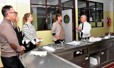 Representantes de la Sexta Sección electoral visitaron el Hospital Naval Puerto Belgrano