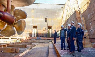 Funcionarios del Ministerio de Defensa visitaron la Base Naval Puerto Belgrano