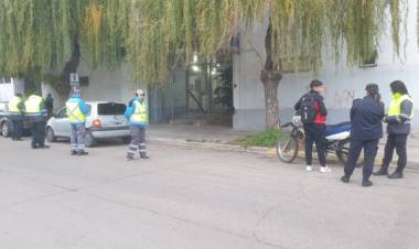 Se secuestraron 14 motos en un operativo de tránsito