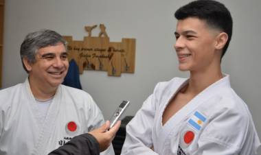 Un joven puntaltense va rumbo al Mundial de Karate