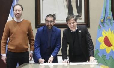 Se firmó la transferencia de fondos provinciales para Coronel Rosales