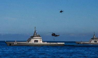 Sigue el adiestramiento en el mar, de cara al ejercicio binacional «Gringo-Gaucho II»