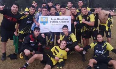 Villa Arias CAMPEÓN de la RESERVA en el Torneo Apertura 2024 de la Liga Rosaleña