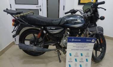 Se secuestró una moto que había sido robada hace unos días atrás