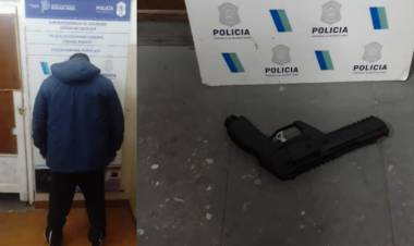 Detuvieron a un hombre acusado de amenazar a un nene con un arma de aire comprimido