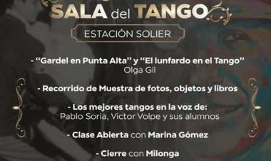 Se reinagurará la sala de tango en la Estación Solier