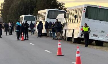 Se realizó un control de tránsito en Puerto Rosales 