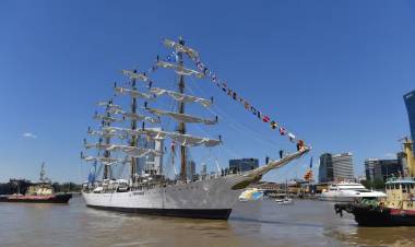 El próximo sábado parte la Fragata ARA Libertad en un nuevo Viaje de Instrucción