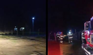 Principio de incendio en una casa en una zona rural de Punta Alta