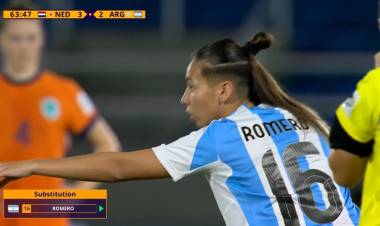 La Puntaltense Julieta Romero fue parte del empate de Argentina ante Países Bajos en el Mundial Sub 20