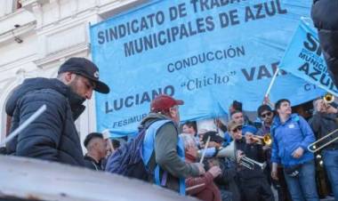 El Sindicato de Municipales de Coronel Rosales hará un paro en adhesión a los trabajadores de Azul