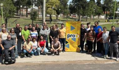 Se realizó un encuentro del Nuevo Pro en Coronel Rosales 