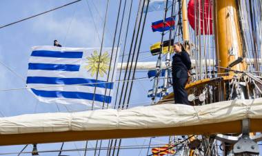 La fragata ARA “Libertad” se encuentra próxima a finalizar el 52° Viaje de Instrucción