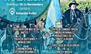 Se realizará el día de la Tradición en la Estación Solier