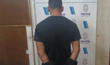 Aprehendieron a un hombre acusado de agredir a su pareja